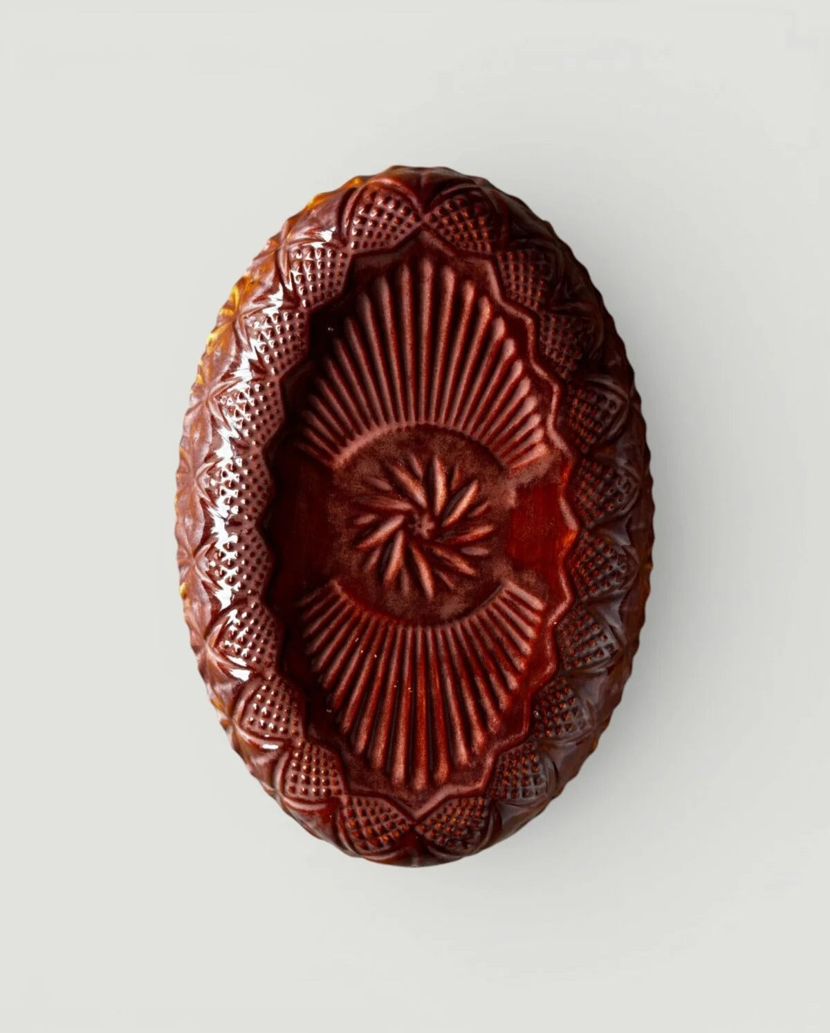 Seramik Oval Sunum Tabağı