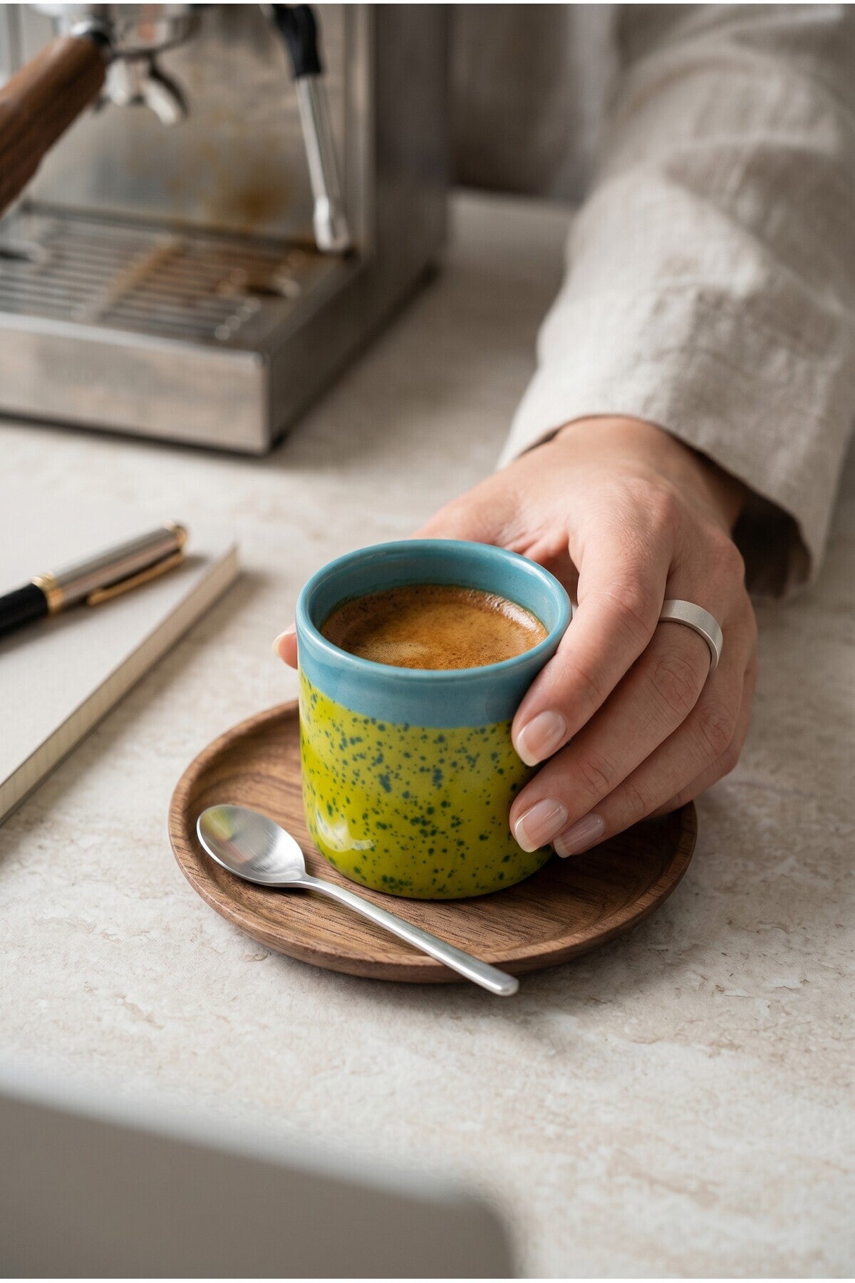Seramik Espresso Fincanı