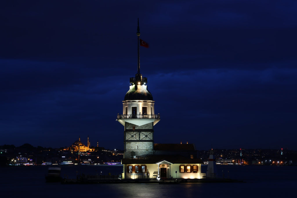 Maiden’s Tower at Blue Hour